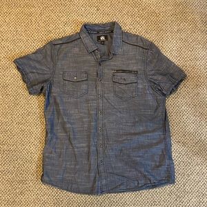 Men’s short sleeve button down